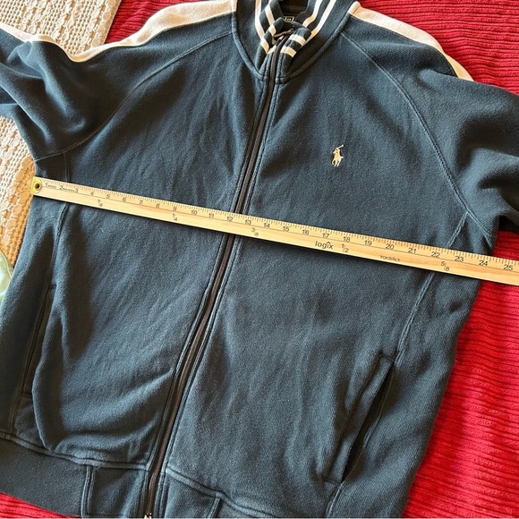 Polo Ralph Lauren Vintage Zip Front Sweatshirt Jacket. Size XL. - Picture 8 of 11